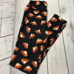 Lularoe Tween pumpkin pie leggings